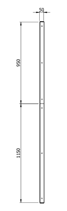 Perfil modular de pared - CAIMAX