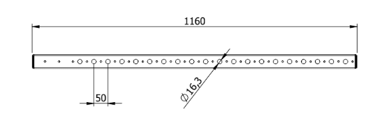Perfil modular de pared - CAIMAX